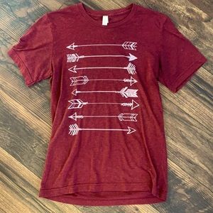 Comfort Tee Burgundy